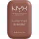 Nyx Professional Makeup Buttermelt Bronzer Polvos bronceadores acabado visiblemente bronceado suave y sedoso hasta 12 horas