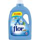 Flor Azul Suavizante Para La Ropa Suavizante para una sensación de frescor y suavidad superior 24 horas 50 lavados 2000 ml