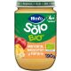 Hero Solo Bio Tarrito Manzana Melocotón Y Plátano Tarrito sin gluten elaborado con ingredientes 100% ecológicos a partir de 4 meses 190 gr