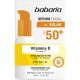 Babaria Sun Solar Sérum Facial Vitamina D Spf 50+ Sérum solar facial resistente al agua estimula la producción de receptores de vitamina d 30 ml