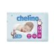 Chelino Pañales 3-6 Kg Talla 2 Pañal para recién nacido rápida absorción antifugas porporciona libertad de movimiento 28 uds