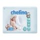 Chelino Pañales 9-15 Kg Talla 4 Pañal de rápida absorción antifugas porporciona libertad de movimiento 34 uds