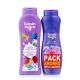 Tulipan Negro  Gel baño 650ml.candy+ gel 550ml.delicate bouquet intense (pack)