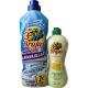 Las 3 Brujas Limpiador Limpiazul Desinfectante Limpiador desinfectante contra gérmenes y microbios 1000 ml + lavavajillas 500 ml