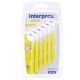 Interprox Cepillo Interdental Plus Mini Cepillo interdental para limpiar y eliminar la placa bacteriana en espacios de 1,1 mm 6 uds