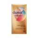 Durex Preservativos Real Feel Regular Fit Preservativos idelaes para los alérgicos al latex para una sensación piel con piel 12 uds