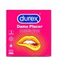 Durex Preservativos Dame Placer Preservativos con lubricación puntos y estrías para mayor placer y experiencia más suave 3 uds