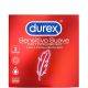 Durex Preservativo Sensitivo Suave Preservativo fino y extralubricado para una mayor sensibilidad y placer 3 uds