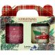 Lumar Vela Christmas Candel Set Set de velas en vaso de cristal 100% reciclable perfuma y decora ideal para navidad 2x130 gr