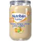 Nutriben Potitos Manzana Naranja Plátano Y Pera Williams Tarrito sin almidones 100% aceite de oliva sin sal ni azúcares añadidos a partir de 6 meses 2x120 gr