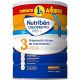 Nutriben Crecimiento Pro+ 3 Leche De Crecimiento Formato Ahorro Leche en polvo sin azúcares añadidos enriquecida con más de 13 vitaminas y minerales 1000 gr