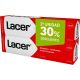 Lacer Clásico Pasta Dentífrica Duplo Precio Especial Pasta de dientes con flúor antiplaca anticaries y antimicrobiania 2x125 ml