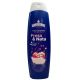 Shaumar Fresa & Nata Gel De Baño Gel de ducha con intenso y agradable aroma aportándo cuidado y frescor 750 ml