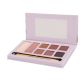 Markant Sweet As Sugar Eyeshadow Paleta Paleta de iluminador y sombras de ojos mate para un maquillaje reluciente 8 tonos