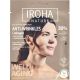 Iroha Nature Anti-Wrinkles & Anti-Ages Mascarilla Facial Mascarilla facial vegana antiarrugas y antiedad para rostro y cuello con colágeno y ácido hialurónico