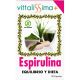 Vittalissima Espirulina Complemento Alimenticio Complemento alimenticio para dietas y etapas de alta demanda física e intelectual 30 uds