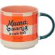 Mr. Wonderful Taza Mamá, Tu Sonrisa Lo Vale Todo Taza de cerámica con diseño y mensaje motivacional ideal para arrancar el día con una sonrisa 370 ml