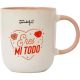 Mr. Wonderful Eres Mi Todo Taza Taza de cerámica con diseño y mensaje motivacional ideal para arrancar el día con una sonrisa 370 ml