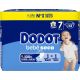 Dodot Pañales Bebé-Seco 15-24 Kg Talla 7 Pañal suave antifugas y ajuste cómodo hasta 12 horas de protección 43 uds