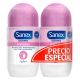 Sanex Ph Balance Dermo Invisible Desodorante Duplo Precio Especial Desodorante antimanchas blancas y antitranspirante 24 horas de protección 2x50 ml