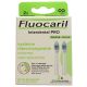 Fluocaril Interdental Pro Systéme Interchangeable Suave Recarga Cepillo interdental limpieza ultraprecisa incluso en zonas de difícil acceso