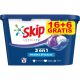 Skip Detergente Ultimate Powercaps 3 En 1 Máxima Eficacia Detergente en cápsulas máxima limpieza dejando tu ropa limpia con un agradable frescor