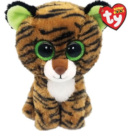 Beanie Boos Tiggy Tiger Brown Peluche suave y agradable al tacto ideal para regalar