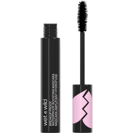 Wet N Wild Breakup Proof Waterproof Boosting Mascara Máscara de pestañas resistente al agua voluminizadora y alargadora