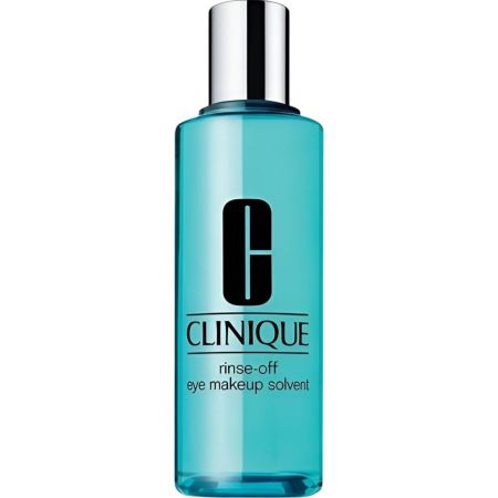 Clinique Rinse-Off Eye Makeup Solvent Desmaquillante de ojos rápido sin aceites limpia y elimina sin frotar 125 ml