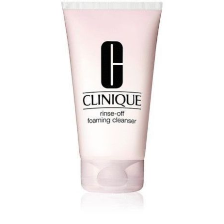 Clinique Rinse-Off Foaming Cleanser Mousse desmaquillante facial retira el maquillaje de larga duración 150 ml