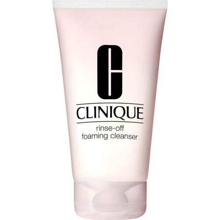 Clinique Rinse-Off Foaming Cleanser Mousse desmaquillante facial retira el maquillaje de larga duración 150 ml