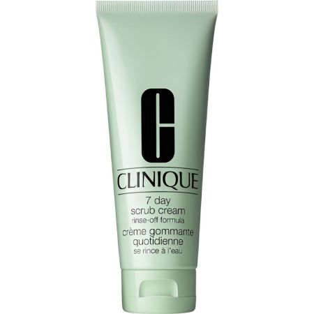 Clinique 7 Day Scrub Cream Exfoliante cremoso con finos gránulos elimina células muertas pule limpia poros y refina100 ml