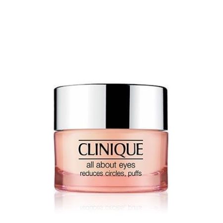 Clinique All About Eyes Contorno de ojos día y noche para bolsas ojeras y líneas de expresión 15 ml