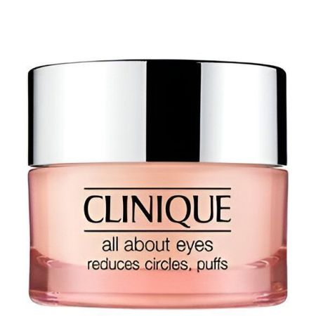 Clinique All About Eyes Contorno de ojos día y noche para bolsas ojeras y líneas de expresión 15 ml