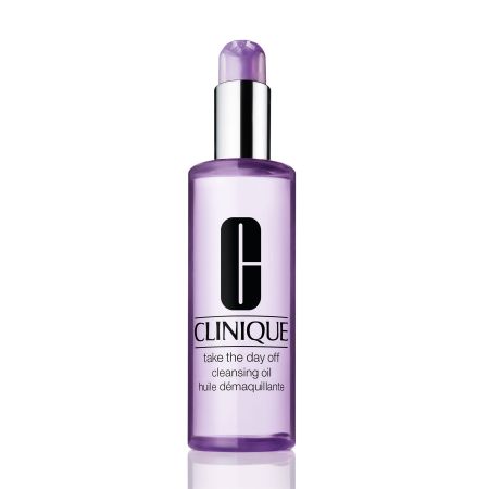 Clinique Take The Day Off Cleasing Oil Huile Démaquillante Desmaquillante de ojos y labios disuelve al instante el maquillaje facial más resistente 200 ml