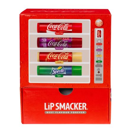 Lip Smacker Best Flavour Forever Caja expendedora con 18 bálsamos