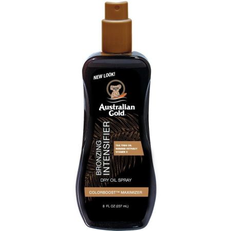 Australian Gold Bronzing Intensifier Dry Oil Spray Aceite intensificador del bronceado hidrata y acondiciona la piel 237 ml