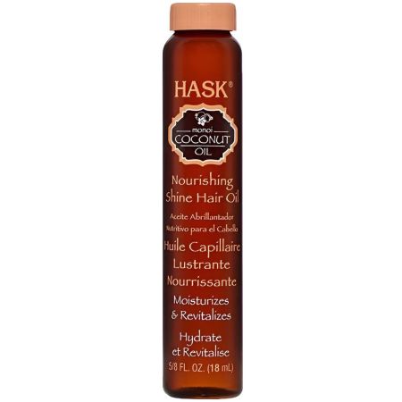 Hask Monoi Coconut Oil Aceite cabello suave sedoso y brillante 18 ml