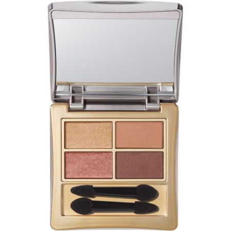 Elizabeth Arden Eyeshadows Quads Palette Sombra de ojos ultrapigmentada en textura sedosa para acabado satinado mate y metálico 4 tonos