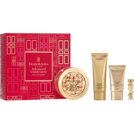 Elizabeth Arden Advanced Ceramide Capsules Estuche Sérum reparador y rejuvenecedor en cápsulas para una piel firme suave y saludable 60 cápsulas