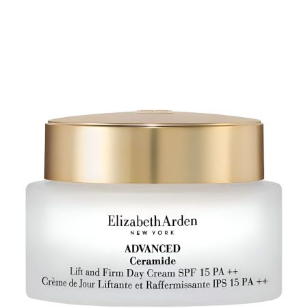 Elizabeth Arden Advanced Ceramide Lift And Firm Day Cream Spf 15 Pa++ Crema de día reafirmante alisa arrugas refuerza la barrera y reafirma piel más joven 50 ml