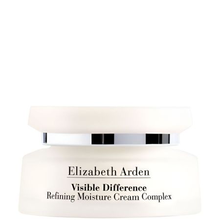 Elizabeth Arden Visible Difference Refining Moisture Cream Complex Crema de día intensa emoliente y protectora ofrece piel más suave flexible y luminosa 75 ml