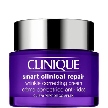 Clinique Smart Clinical Repair Wrinkle Correcting Cream Crema de día hidratante y ultranutritiva corrige líneas y arrugas para una piel más rejuvenecida