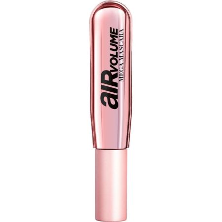 L'Oreal Air Volume Mega Mascara Máscara de pestañas con cepillo de doble cerda da volumen y longitud 24 horas