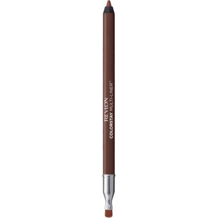 Revlon Colorstay Multi-Liner Delineador de ojos y labios cremoso y vegano con cepillo contornea resalta define y rellena sin límites