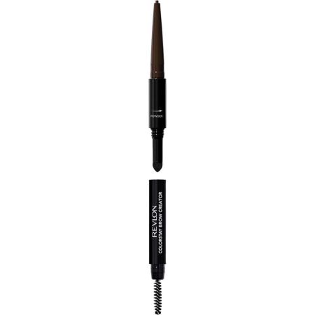 Revlon Colorstay Brow Creator Waterproof Perfilador de cejas con cepillo resistente al agua rellena define esculpe y da forma