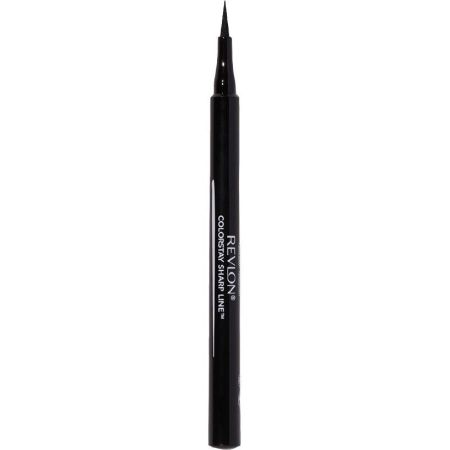 Revlon Colorstay Sharp Line Waterproof Delineador de ojos líquido resistente al agua con punta delgada y cónica 24 horas de duración