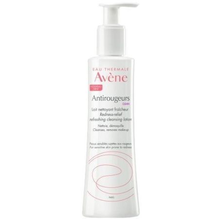 Avène Leche Limpiadora Antirojeces Leche limpiadora refrescante antirojeces disminuye la sensación de tirantez 400 ml