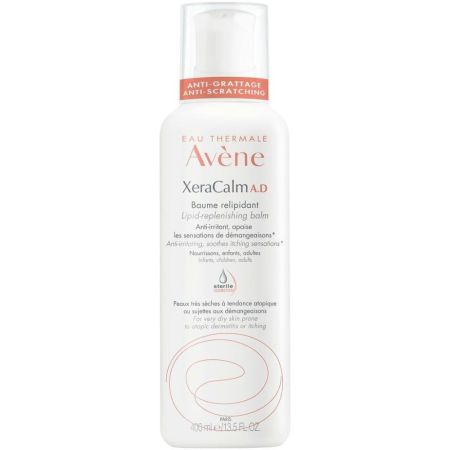 Avène Eau Thermale Xeracalm A.D Baume Relipidant Bálsamo corporal relipidizante nutre las pieles con sequedad intensa y calma las sensaciones de picor 400 ml