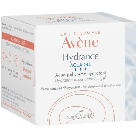 Avène Hydrance Aqua-Gel Créme Hydratant Crema hidratante y fresca calma y detoxifica con múltiples propiedades 50 ml